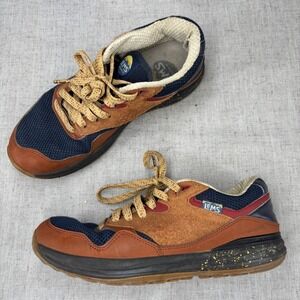 Lems Trailhead Sequoia Shoes Brown Navy Blue Mesh Gorpcore Sneakers Women's 8.5